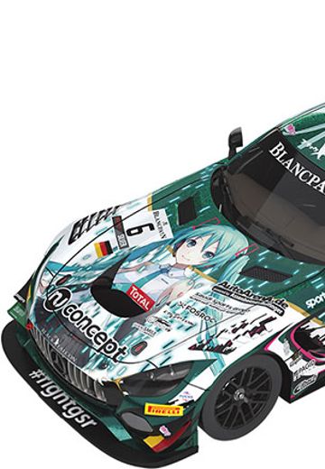 1/64 Character Vocal Series 01 初音未来 #6 Mercedes-AMG Team Black Falcon 2019 SPA 24H ver. | Hpoi手办维基
