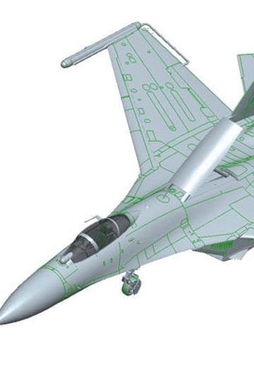 81776 1/48 Su-27侧卫B战斗机；俄罗斯勇士飞行表演队