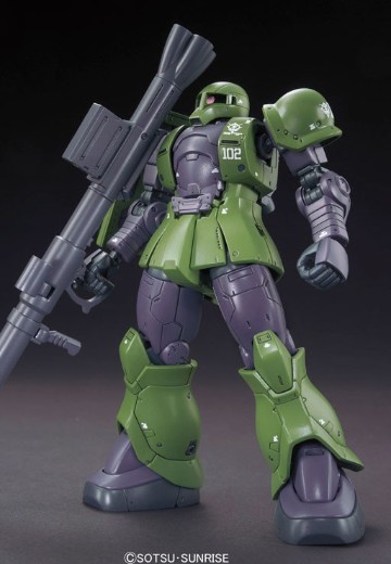 HGGTO 机动战士高达 THE ORIGIN MS-05 扎古I (Denim/Slender机) | Hpoi手办维基