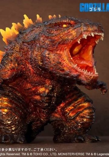 Q版拟真系列 燃烧哥斯拉（2019）限定版 | Hpoi手办维基