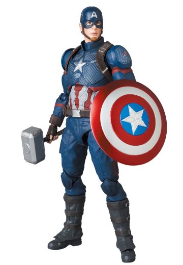 MAFEX 编号130 复仇者联盟4：终局之战 美国队长