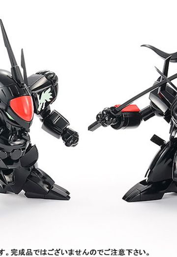 PLAMAX MS-04 魔神英雄传 黑色 龙神丸&战神丸 | Hpoi手办维基