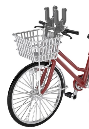 小军械库 LM005 通学自行车(指定防卫校用) 褐红色 | Hpoi手办维基