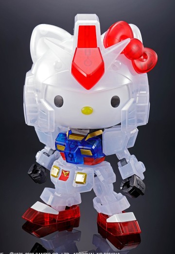 SD高达 EX-Standard 机动战士高达 RX-78-2高达 ＆ Hello Kitty Clear Color | Hpoi手办维基