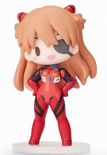 EVA系列 迷你陈列品手办～Q～feat.三月八日Vol.2 新世纪福音战士 惣流·明日香·兰格雷