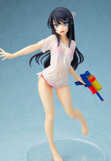 CAworks 青春猪头少年不会梦到兔女郎学姐 樱岛麻衣 水枪约会装 | Hpoi手办维基