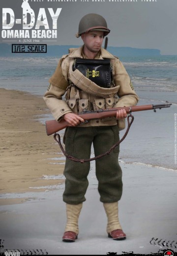 SSM005 二战美军第二游骑兵营 中士 诺曼底登陆 | Hpoi手办维基