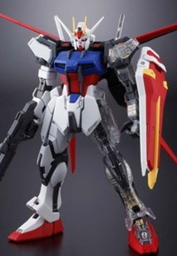 MG #65 机动战士高达SEED GAT-X105+AQM/E-X01 空装强袭高达&GAT-X105 强袭高达 30th Anniversary Clear Parts 