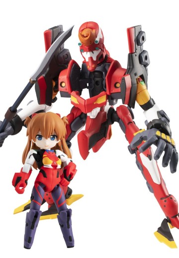 桌面军队 《新世纪福音战士新剧场版》 	式波·明日香·兰格雷与新世纪福音战士2号机