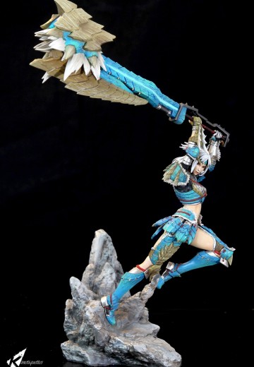 怪物猎人 雷狼龙 女猎人 | Hpoi手办维基