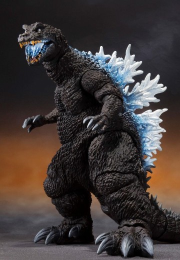 S.H.MonsterArts 哥斯拉：大怪兽总攻击 哥斯拉 （2001）放射热线版 | Hpoi手办维基