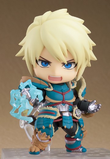 粘土人#1421-DX 怪物猎人世界：冰原 猎人♂ 雷狼龙α Ver. DX