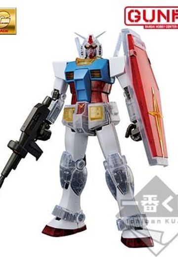 一番赏 机动战士高达 RX-78-2 高达 & FF-X7 核心战机 Ver. 2.0 Solid Clear Reverse | Hpoi手办维基