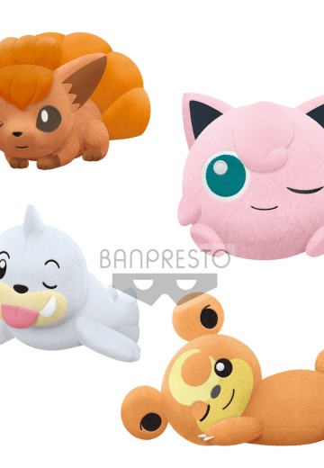 宝可梦毛绒 六尾 ＆ 胖丁 ＆ 小海狮 ＆ 熊宝宝 | Hpoi手办维基