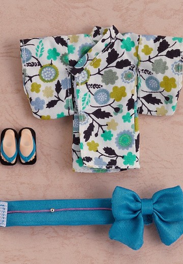 黏土人Doll: Outfit Set 浴衣 天空色 | Hpoi手办维基