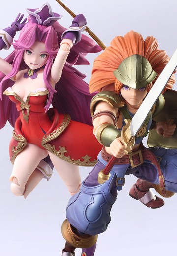 BRING ARTS 圣剑传说3 TRIALS of MANA 迪兰 与 安洁拉