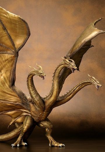 超激造系列 哥斯拉 怪兽之王 基多拉 | Hpoi手办维基