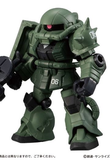机动战士高达 MOBILE SUIT ENSEMBLE 1.5 机动战士高达 MS-06ザクII Marking Plus | Hpoi手办维基