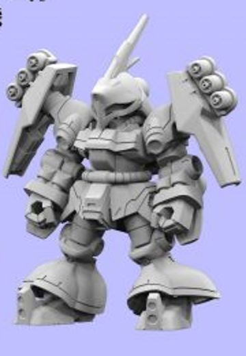 机动战士高达 Mobile Suit Ensemble 剧场版 机动战士高达：逆袭的夏亚 MSN-03 乍得·多加(邱尼·卡斯专用机) | Hpoi手办维基