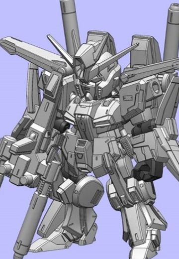 机动战士高达  	Mobile Suit Ensemble ZZ高达 | Hpoi手办维基