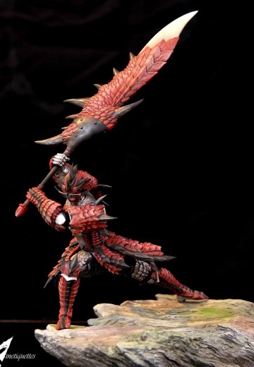 怪物猎人 雄火龙 (里欧雷斯) 男猎人 | Hpoi手办维基