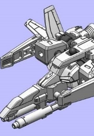 BAN DAI SPIRITS 机动战士高达ZZ Mobile Suit Ensemble  ZZ高达(核心顶机 ＆ 核心底机)