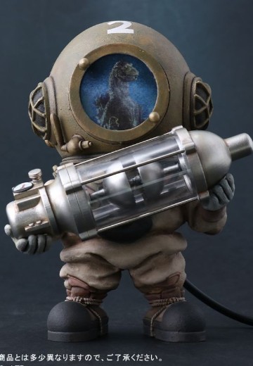 Q版拟真系列 哥斯拉 芹泽博士 总天然色版 | Hpoi手办维基