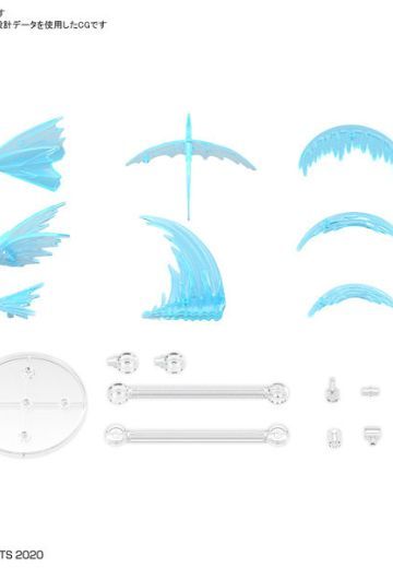 30MM 个性化特效 (斩击Ver.) [蓝色] | Hpoi手办维基