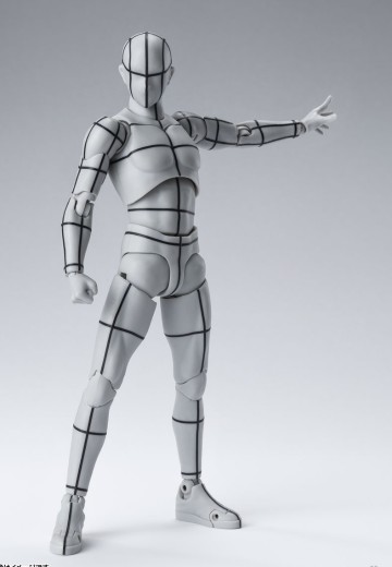 S.H.Figuarts 男性素体 -辅助线- (灰色)