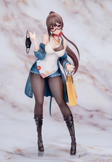 虾米大模王 虾米四周年纪念手办「初次见面」蓝调ver. | Hpoi手办维基