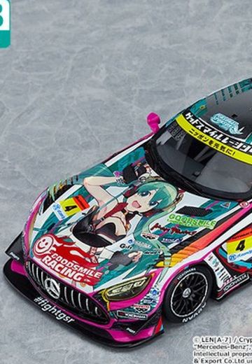 GOOD SMILE Racing 痛车 1/43 初音未来 AMG 2020 SUPER GT Okayama Test Ver.