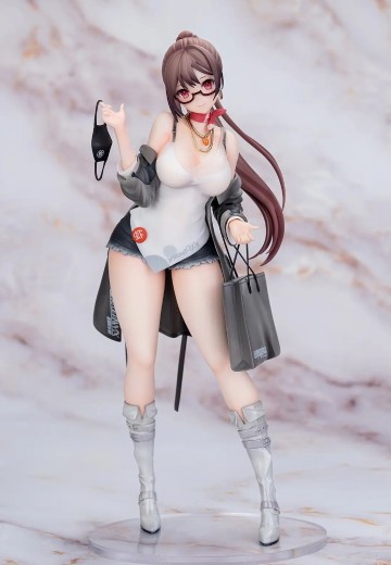 虾米大模王 虾米四周年纪念手办「初次见面」灰调ver. | Hpoi手办维基