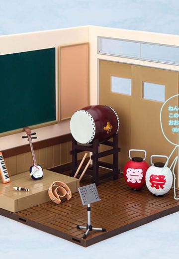 黏土人场景系列＃3 文化祭B套装（走廊侧） | Hpoi手办维基