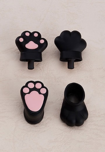 粘土人Doll 动物手掌零件套装（黑色） | Hpoi手办维基