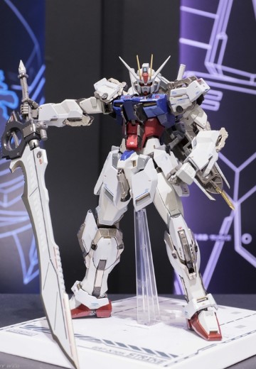METAL BUILD 机动战士高达SEED  强袭高达+实体斩舰刀 | Hpoi手办维基
