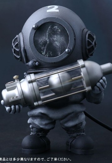 Q版拟真系列 哥斯拉 芹泽博士 单色Ver. 一般流通版 | Hpoi手办维基