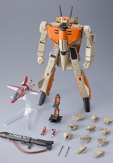 DX 超合金 超时空要塞 VF-1D 瓦尔基里 与 风叶赛艇 | Hpoi手办维基