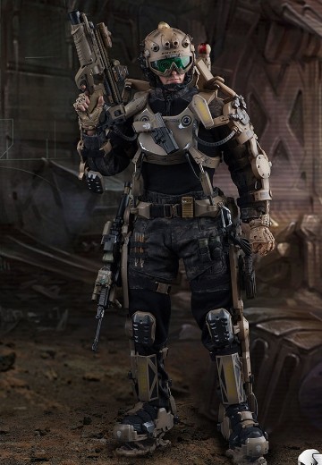 SS122 单兵外骨骼装甲服“原型机-01” | Hpoi手办维基