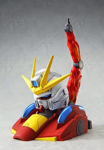 Build Burning Gundam Head Display Base 高达创战者TRY BG-011B 创制燃焰高达头部展示台