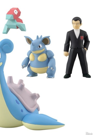 宝可梦比例世界 关都地区 西尔佛公司套装