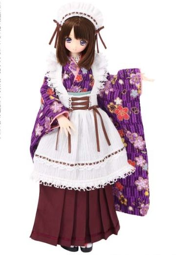 EX☆CUTE Family 大正少女茶室/风花～矢絣樱～ (Azone商城贩售 ver.) | Hpoi手办维基