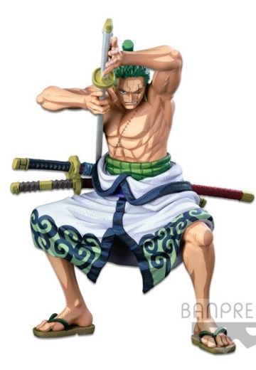 BANPRESTO手办斗兽场  海贼王 罗罗亚・索隆 漫画尺寸 | Hpoi手办维基