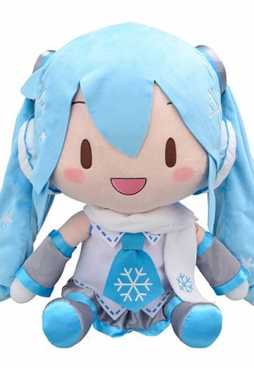 巨大软绵绵毛绒 VOCALOID 初音未来 雪未来 | Hpoi手办维基