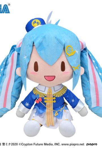 巨大软绵绵毛绒 VOCALOID 初音未来 雪未来 2020 | Hpoi手办维基
