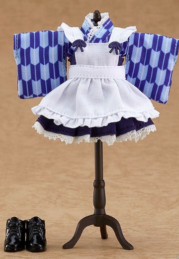 粘土娃: 服装套组 和风女仆 雪色 | Hpoi手办维基