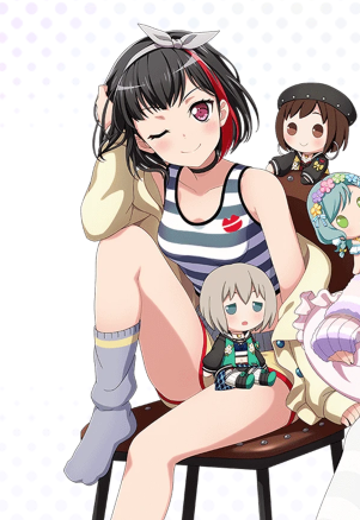 BanG Dream! 少女乐团派对 美竹兰 睡衣Ver. | Hpoi手办维基