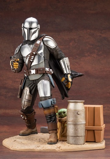 ARTFX 星球大战 曼达洛人 曼达洛人 ＆ 尤达宝宝 | Hpoi手办维基