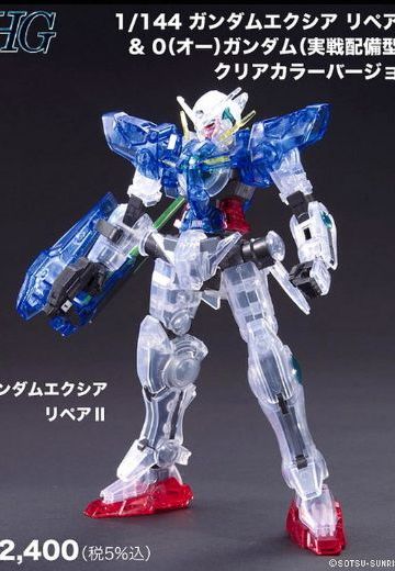 HG00 1/144 机动战士高达00 第二季 GN-001REⅡ 能天使高达修复型Ⅱ 彩色透版