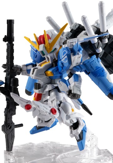 NXEDGE STYLE [MS UNIT] 高达前哨战 MSA-0011[Ext] Ex-S高达 (蓝色裂片迷彩规格) | Hpoi手办维基