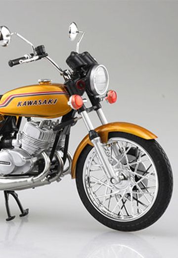 1/12 完成品摩托车 川崎 750SS MACH IV (欧洲样式) 糖果金 | Hpoi手办维基